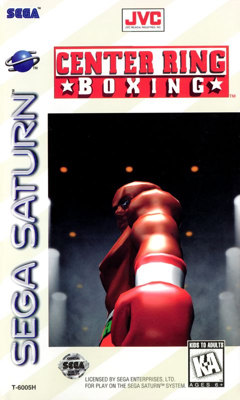 Center Ring Boxing box art for Sega Saturn